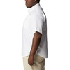image:imageColumbia College Arkansas Razorbacks Collegiate Tamiami II Short Sleeve ShirtLsu  White