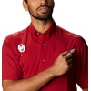 image:imageColumbia College Arkansas Razorbacks Collegiate Tamiami II Short Sleeve ShirtOk  Red Velvet