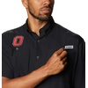 image:imageColumbia College Arkansas Razorbacks Collegiate Tamiami II Short Sleeve ShirtOs  Black