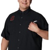 image:imageColumbia College Arkansas Razorbacks Collegiate Tamiami II Short Sleeve ShirtOs  Black