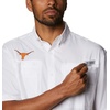 image:imageColumbia College Arkansas Razorbacks Collegiate Tamiami II Short Sleeve ShirtTex  White