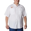 image:imageColumbia College Arkansas Razorbacks Collegiate Tamiami II Short Sleeve ShirtTex  White