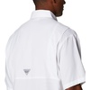 image:imageColumbia College Arkansas Razorbacks Collegiate Tamiami II Short Sleeve ShirtUt  White
