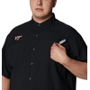 image:imageColumbia College Arkansas Razorbacks Collegiate Tamiami II Short Sleeve ShirtVt  Black