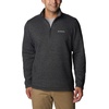 image:imageColumbia Mens Big Great Hart Mountain III Big amp Tall Half ZipBlack Heather