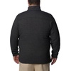 image:imageColumbia Mens Big Great Hart Mountain III Big amp Tall Half ZipBlack Heather