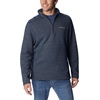 image:imageColumbia Mens Big Great Hart Mountain III Big amp Tall Half ZipCollegiate Navy Heather