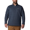image:imageColumbia Mens Big Great Hart Mountain III Big amp Tall Half ZipCollegiate Navy Solid