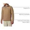 image:imageColumbia Mens Big Great Hart Mountain III Big amp Tall Half ZipDelta Heather