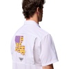 image:imageColumbia Mens Collegiate Slack Tide Camp ShirtLsu  White