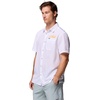 image:imageColumbia Mens Collegiate Slack Tide Camp ShirtLsu  White