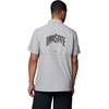 image:imageColumbia Mens Collegiate Slack Tide Camp ShirtOs  Columbia Grey