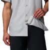 image:imageColumbia Mens Collegiate Slack Tide Camp ShirtOs  Columbia Grey