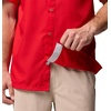 image:imageColumbia Mens Collegiate Slack Tide Camp ShirtUga  Bright Red