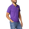 image:imageColumbia Mens Collegiate Tech Trail PoloLsu  Vivid Purple