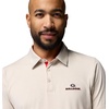 image:imageColumbia Mens Collegiate Tech Trail PoloUga  Dark Stone