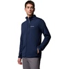 image:imageColumbia Mens Essential Hike Grid Fleece Full ZipCollegiate Navy