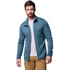 image:imageColumbia Mens Essential Hike Grid Fleece Full ZipEverblue
