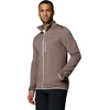 image:imageColumbia Mens Essential Hike Grid Fleece Full ZipIronFlint Grey