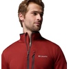 image:imageColumbia Mens Essential Hike Grid Fleece Full ZipRed Oxide
