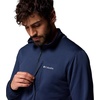 image:imageColumbia Mens Essential Hike Grid Fleece Half ZipCollegiate Navy