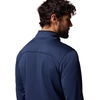 image:imageColumbia Mens Essential Hike Grid Fleece Half ZipCollegiate Navy