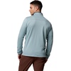 image:imageColumbia Mens Essential Hike Grid Fleece Half ZipCrushed Blue