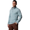 image:imageColumbia Mens Essential Hike Grid Fleece Half ZipCrushed Blue