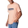 image:imageColumbia Mens Kwick Hike Graphic Short Sleeve TeeApricot FizzCsc Box Treeline