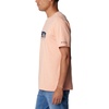 image:imageColumbia Mens Kwick Hike Graphic Short Sleeve TeeApricot FizzCsc Box Treeline