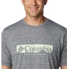 image:imageColumbia Mens Kwick Hike Graphic Short Sleeve TeeBlack HeatherCsc Box Treeline