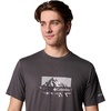 image:imageColumbia Mens Kwick Hike Graphic Short Sleeve TeeBlack HeatherPeak Direction