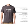 image:imageColumbia Mens Kwick Hike Graphic Short Sleeve TeeBlack HeatherPeak Direction