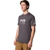 image:imageColumbia Mens Kwick Hike Graphic Short Sleeve TeeBlack HeatherPeak Direction