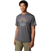 image:imageColumbia Mens Kwick Hike Graphic Short Sleeve TeeBlack HeatherPeaked Lifestyle