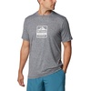 image:imageColumbia Mens Kwick Hike Graphic Short Sleeve TeeBlack HeatherTested Tough Pdx
