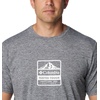 image:imageColumbia Mens Kwick Hike Graphic Short Sleeve TeeBlack HeatherTested Tough Pdx