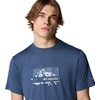 image:imageColumbia Mens Kwick Hike Graphic Short Sleeve TeeCollegiate Navy HeatherPeak Direction