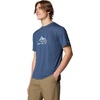 image:imageColumbia Mens Kwick Hike Graphic Short Sleeve TeeCollegiate Navy HeatherPeak Direction