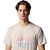 image:imageColumbia Mens Kwick Hike Graphic Short Sleeve TeeDark Stone HeatherPeaked Lifestyle