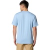 image:imageColumbia Mens Kwick Hike Graphic Short Sleeve TeeRipple Blue HeatherPeaked Lifestyle