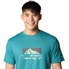 image:imageColumbia Mens Kwick Hike Graphic Short Sleeve TeeRiver Blue HeatherPeak Direction