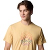 image:imageColumbia Mens Kwick Hike Graphic Short Sleeve TeeSand Dune HeatherPeaked Lifestyle