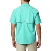 image:imageColumbia Mens PFG Bahama II Short Sleeve Fishing ShirtBright Aqua