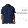 image:imageColumbia Mens PFG Bahama II Short Sleeve Fishing ShirtCollegiate Navy