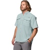 image:imageColumbia Mens PFG Bahama II Short Sleeve Fishing ShirtCrushed Blue