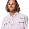 image:imageColumbia Mens PFG Bahama II Short Sleeve Fishing ShirtLavender Pearl