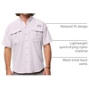 image:imageColumbia Mens PFG Bahama II Short Sleeve Fishing ShirtLavender Pearl