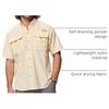 image:imageColumbia Mens PFG Bahama II Short Sleeve Fishing ShirtLemon Wash
