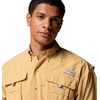 image:imageColumbia Mens PFG Bahama II Short Sleeve Fishing ShirtLight Camel